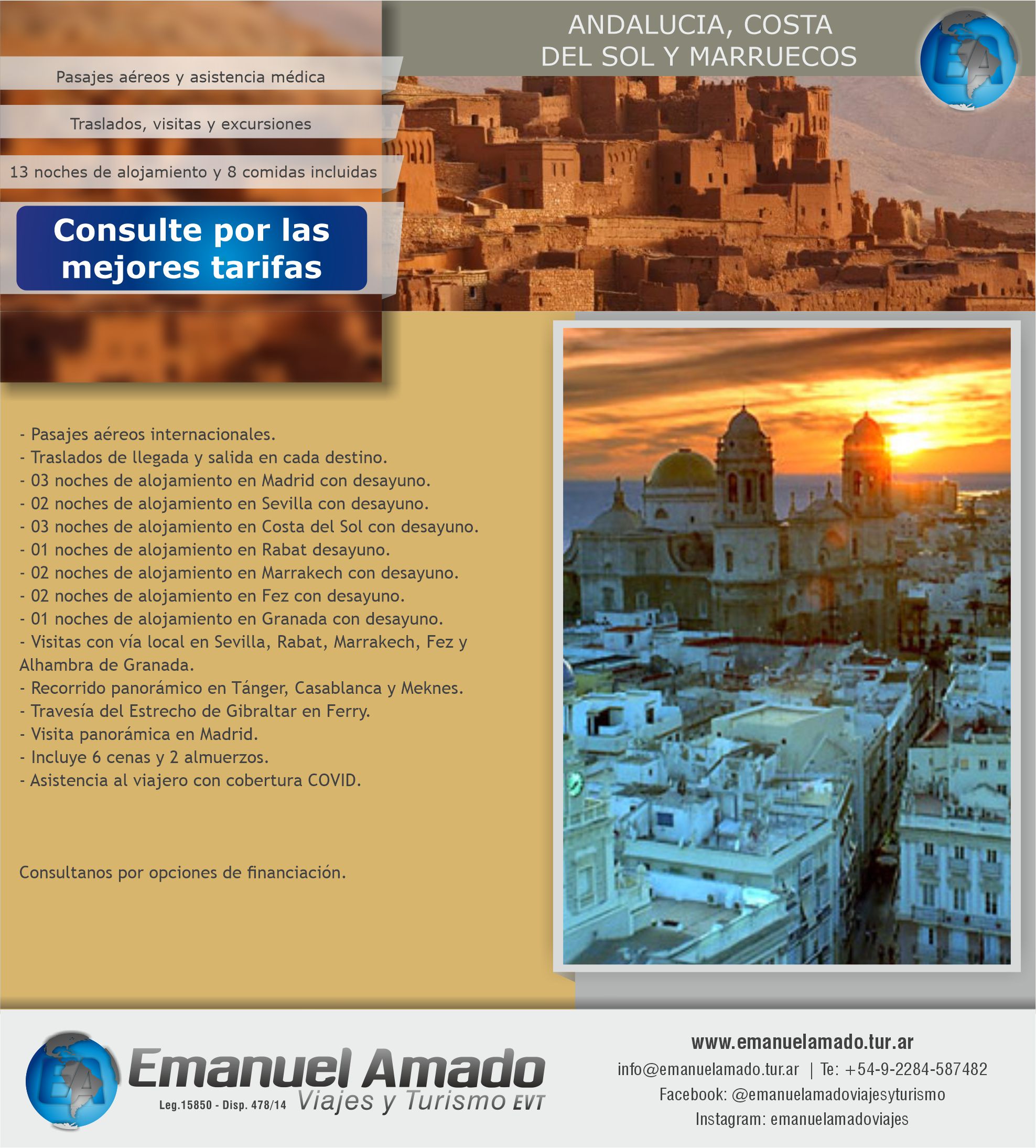 ANDALUCIA y MARRUECOS B