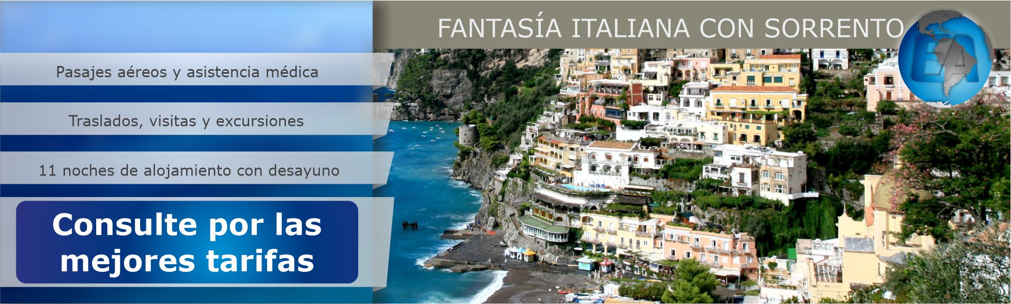 Fantasía Italiana con Sorrento