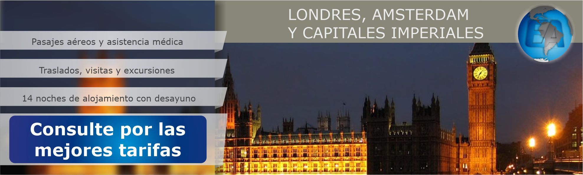 Londres Amsterdam y Cap. Imp