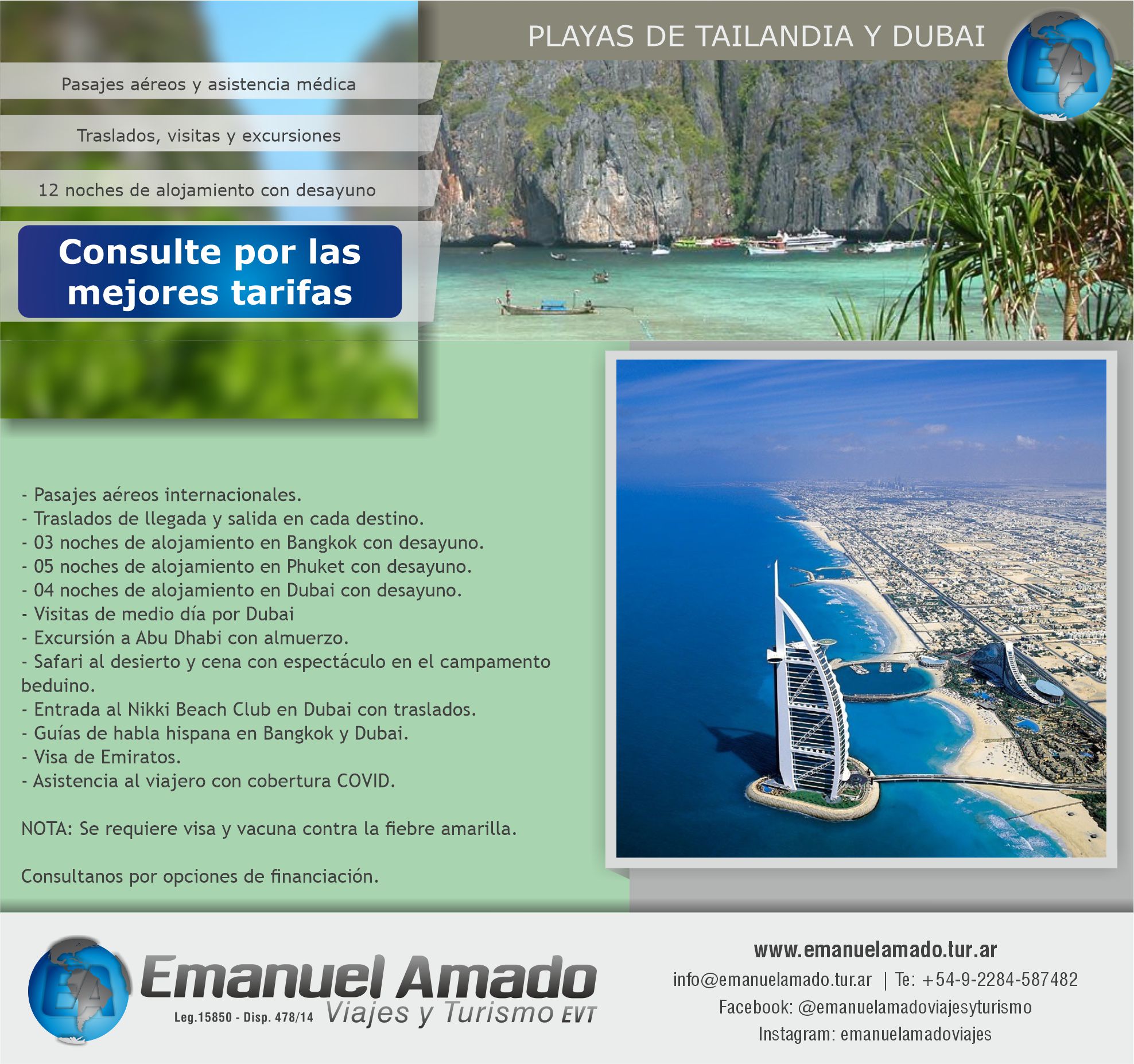 TAILANDIA Y DUBAI B