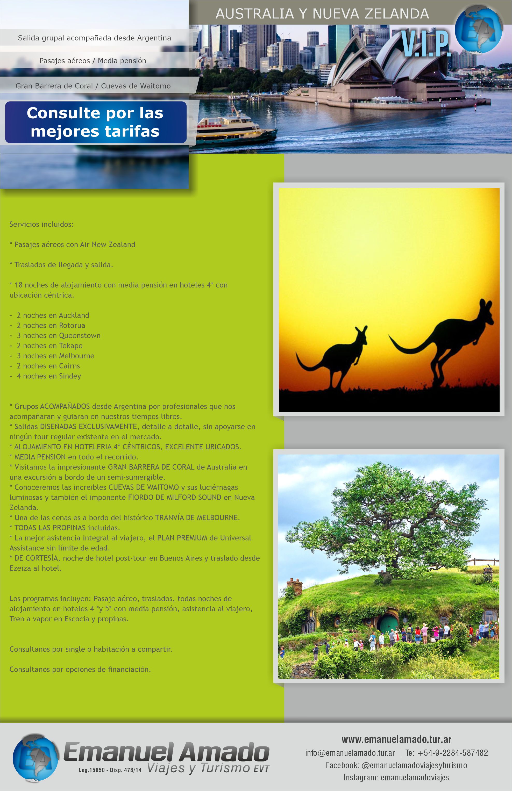 VIP AUSTRALIA Y NEW ZELAND B